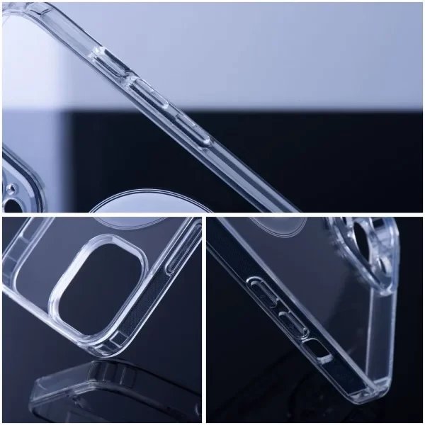 Θήκη CLEAR MAG COVER (MID) συμβατή με MagSafe για SAMSUNG A07 διάφανη