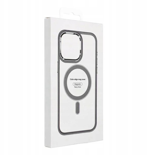 Θήκη COLOR EDGE MAG COVER συμβατή με MagSafe για IPHONE 16 Pro τιτάνιο γκρι