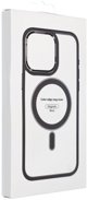 Θήκη COLOR EDGE MAG COVER συμβατή με MagSafe για IPHONE 12 / 12 Pro μαύρο