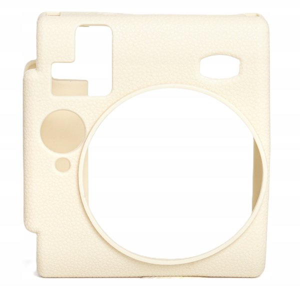 LoveInstant Θήκη Σιλικόνης για Fujifilm Instax Mini 99, Προστατευτικό Κάλυμμα, Λευκό