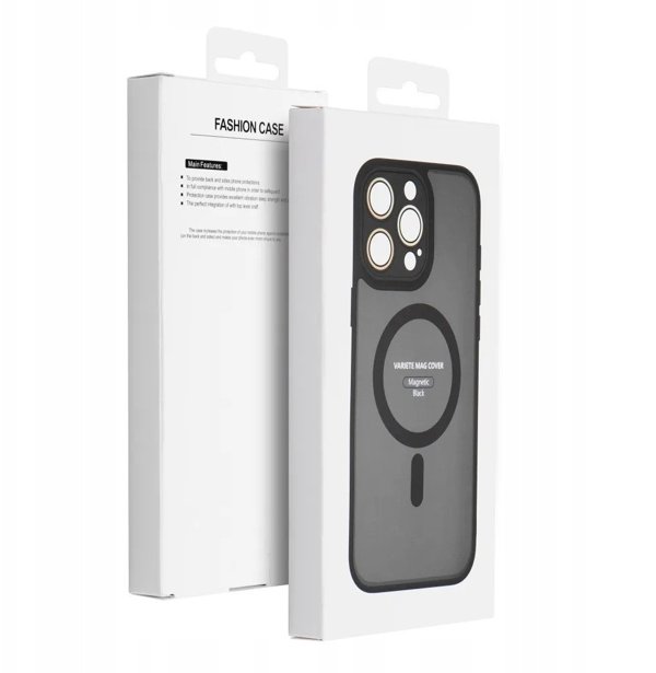 Θήκη VARIETE MAG COVER συμβατή με MagSafe για IPHONE 15 PRO MAX μαύρο