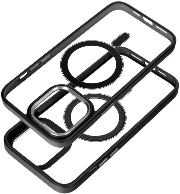 Θήκη COLOR EDGE MAG COVER συμβατή με MagSafe για IPHONE 15 Pro Max μαύρο
