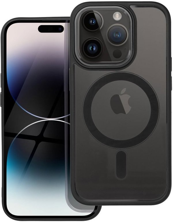 Θήκη COLOR EDGE MAG COVER συμβατή με MagSafe για IPHONE 14 Pro μαύρο