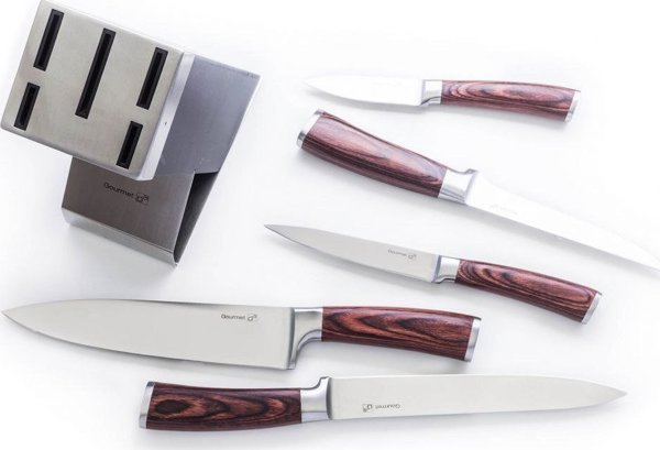 Σετ μαχαιριών G21 G21 Gourmet Dynamic - 5 τμχ + ατσάλινο μπλοκ αρ 11262839 8595627412104