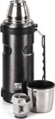 Θερμός G21 για ποτά, 1000ml, ατσάλινο γκρι με λαβή