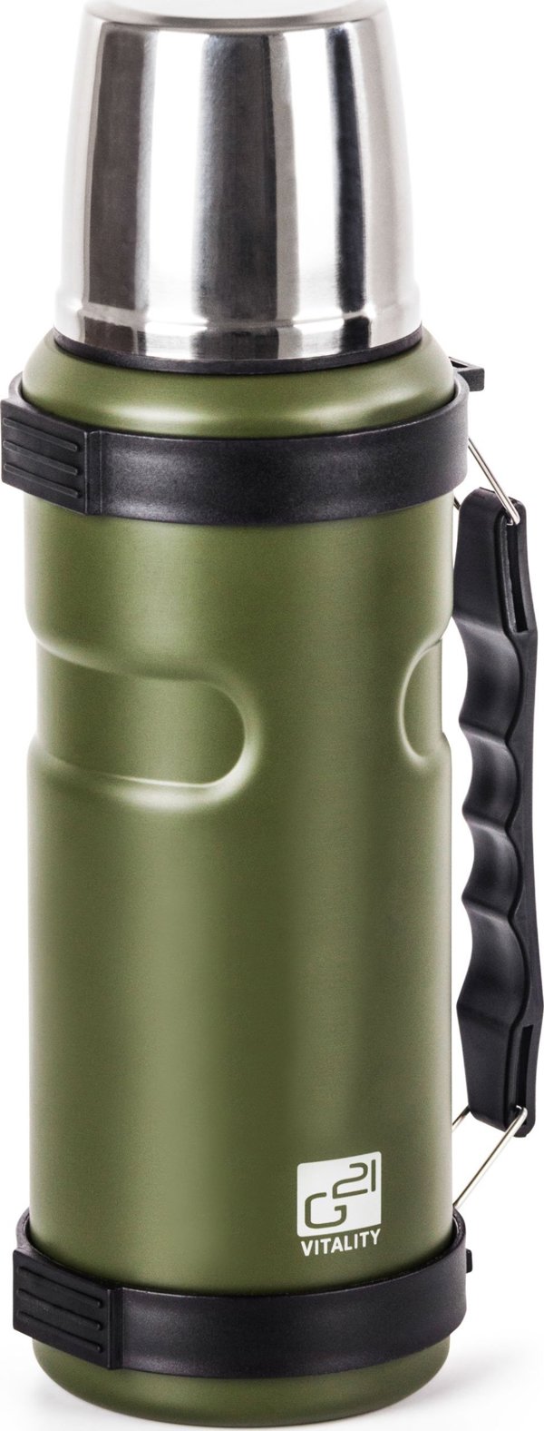 G21 G21 θερμός ποτού, 1000 ml, χακί πράσινο με λαβή