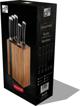 Σετ μαχαιριών G21 Gourmet Rustic, 5 τεμ + μπλοκ από μπαμπού