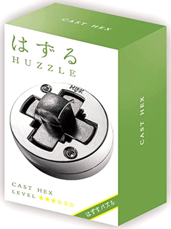 G3 Γρίφος Cast Huzzle HEX 3/6 μεταλλικό παζλ