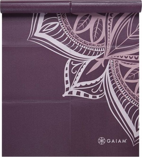 Gaiam Πτυσσόμενο Στρώμα Γιόγκα 2mm, Μωβ