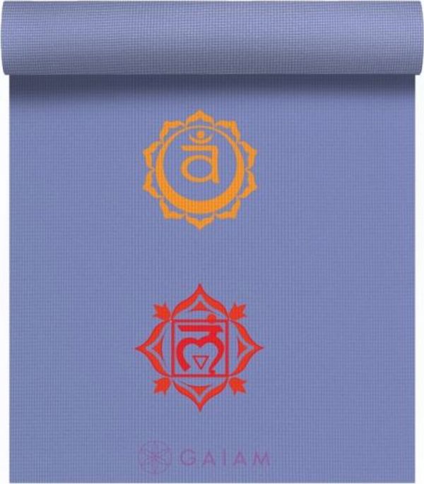 Gaiam Στρώμα Γιόγκα Chakra 4mm Αντιολισθητικό για Yoga και Pilates