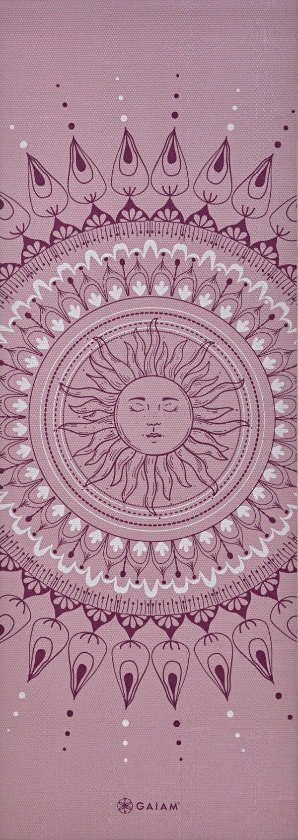 Gaiam Here & Now Yoga Mat, Στρώμα Γιόγκα Αντιολισθητικό, Dusty Rose, 4mm