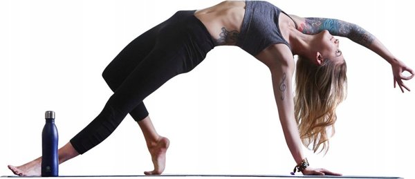 Gaiam Yoga Mat, Χαλάκι Γυμναστικής 6mm, Μαύρο