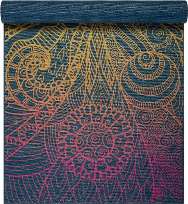 Gaiam Στρώμα Γιόγκα Vivid Zest, Αντιολισθητικό, Πάχος 4 mm