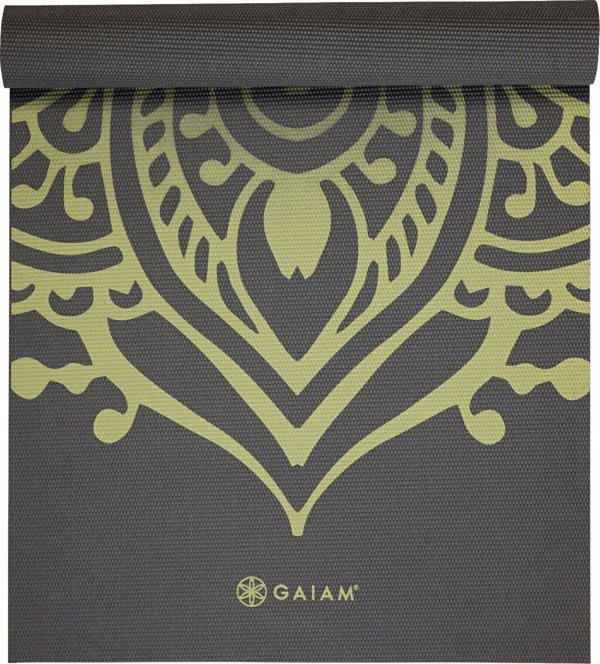 Gaiam Στρώμα Γιόγκα Cool Matcha Sundial Layers, Πάχος 5mm