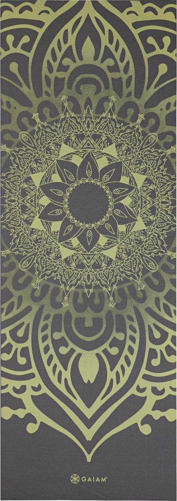 Gaiam Στρώμα Γιόγκα Cool Matcha Sundial Layers, Πάχος 5mm
