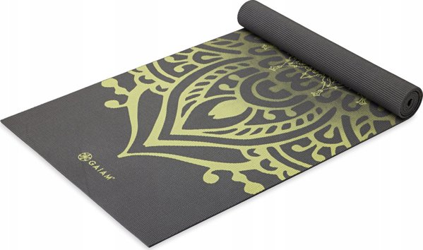 Gaiam Στρώμα Γιόγκα Cool Matcha Sundial Layers, Πάχος 5mm