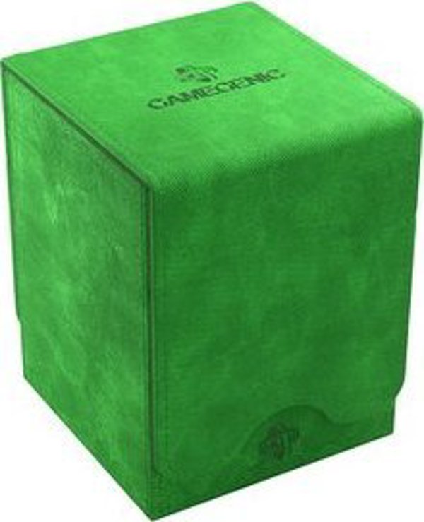 Gamegenic Squire 100+ XL Convertible Deck Box - Πράσινο - Θήκη για Κάρτες με Διπλά Μανίκια