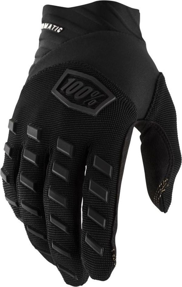 Γάντια 100% AIRMATIC Glove μαύρο ανθρακί μέγεθος L (μήκος χεριού 193-200 mm) (NEW)