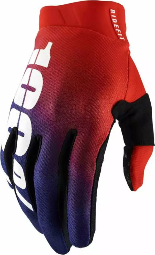 Γάντια 100% RIDEFIT Glove korp μέγεθος L (μήκος χεριού 193-200 mm) (NEW)