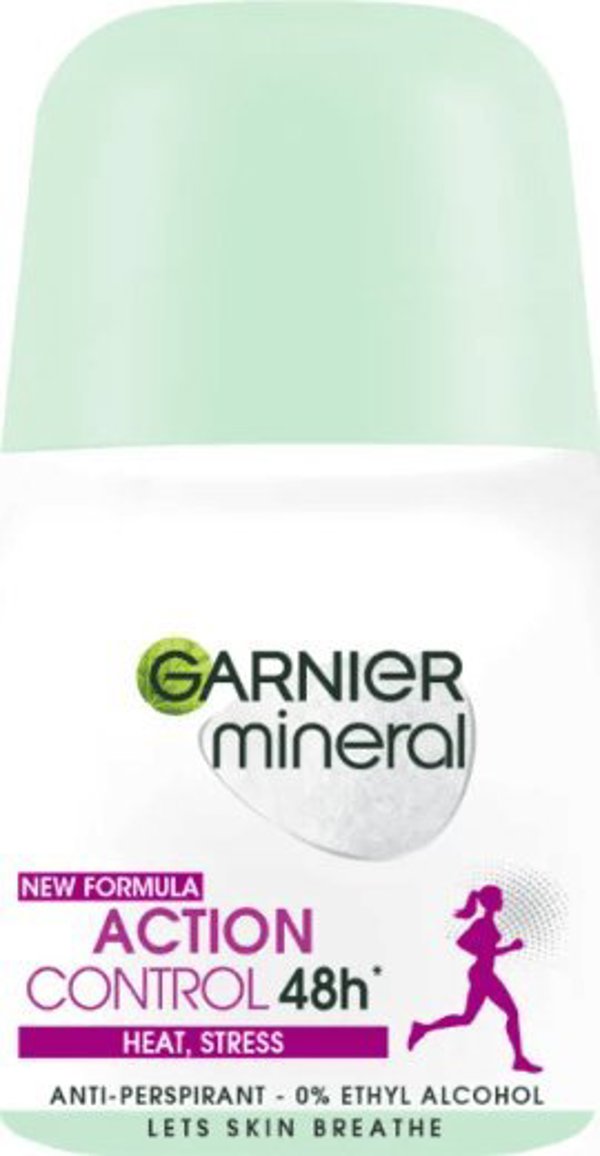 Garnier Action Control 48h Heat Αποσμητικό Roll-On Γυναικείο 50ml
