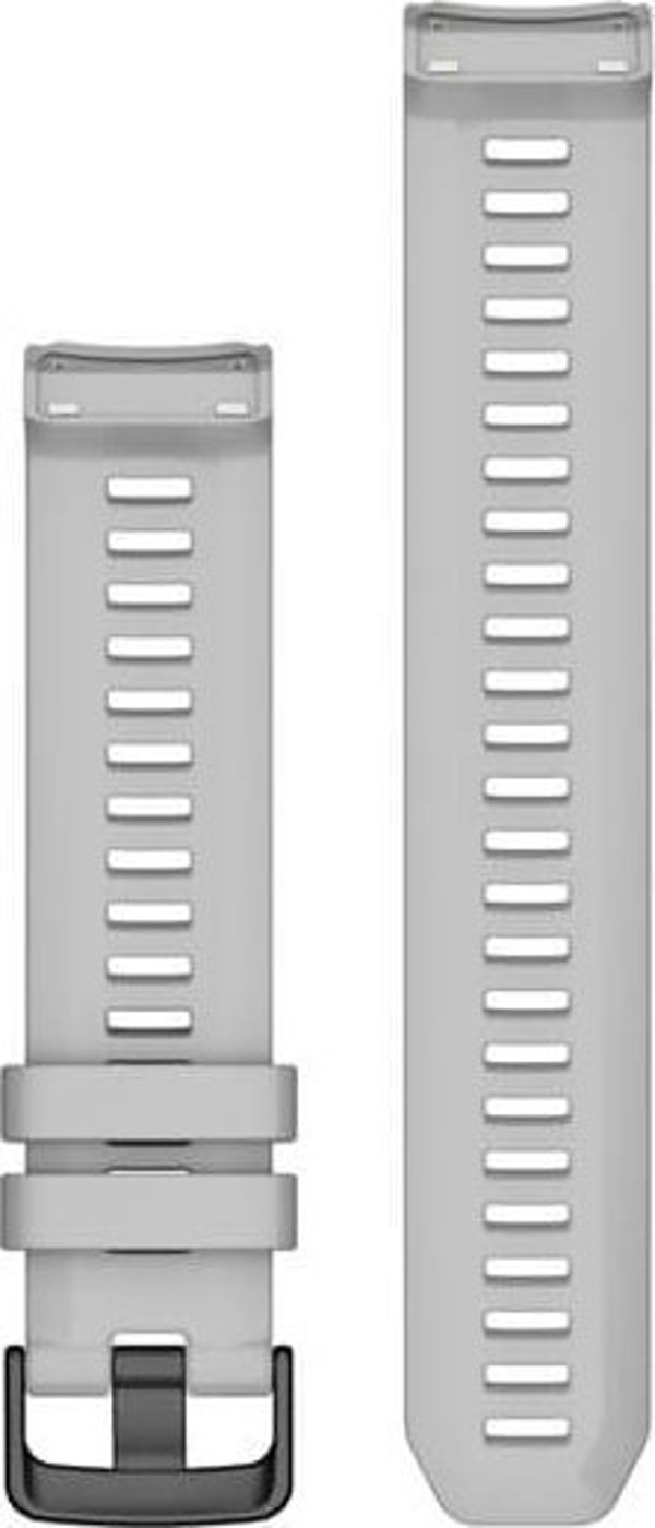 Garmin Λουράκι σιλικόνης για τον καρπό - σειρά Instinct 2 (ομιχλώδες γκρι / γραφίτης αγκράφα) (010-13105-01)