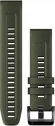 Ιμάντας καρπού σιλικόνης Garmin QuickFit 22 (βρύα / μαύρη αγκράφα) (010-13111-03) 10574830 753759278502