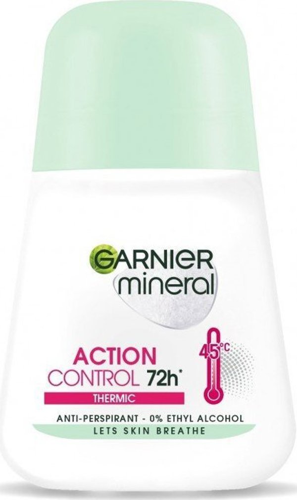 Garnier Mineral Action Control Thermic 72h Γυναικείο Αποσμητικό Roll-On 50ml