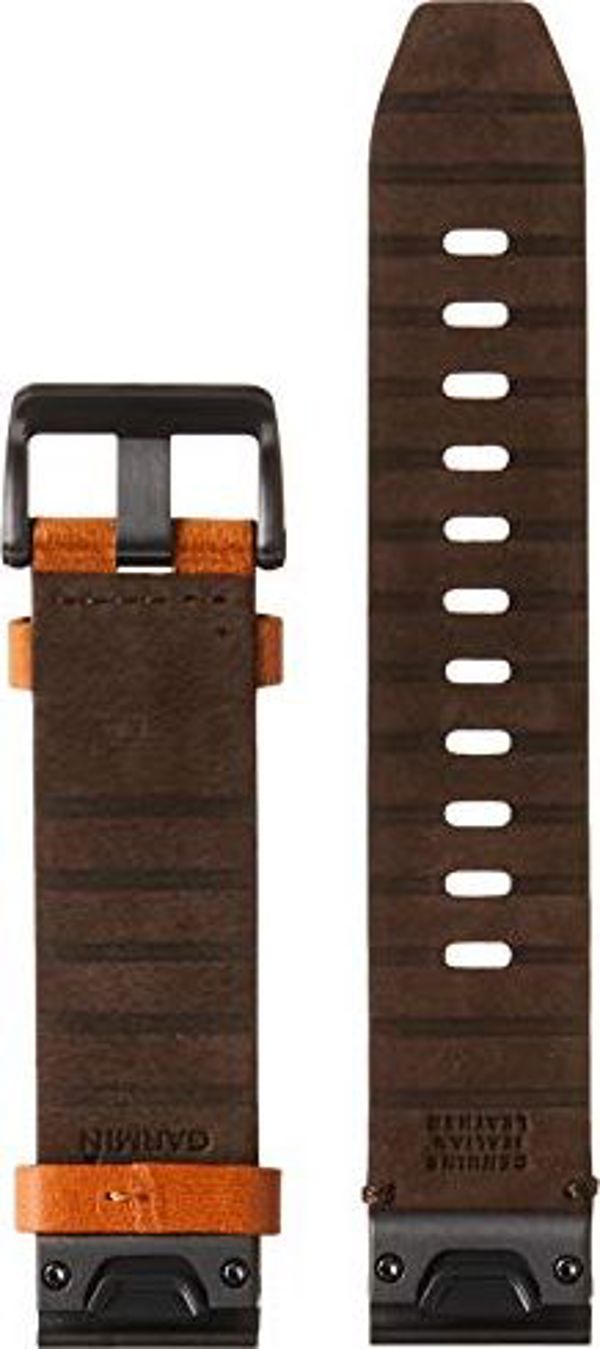Garmin Garmin Δερμάτινο λουράκι καρπού QuickFit 22 (καρυδί)