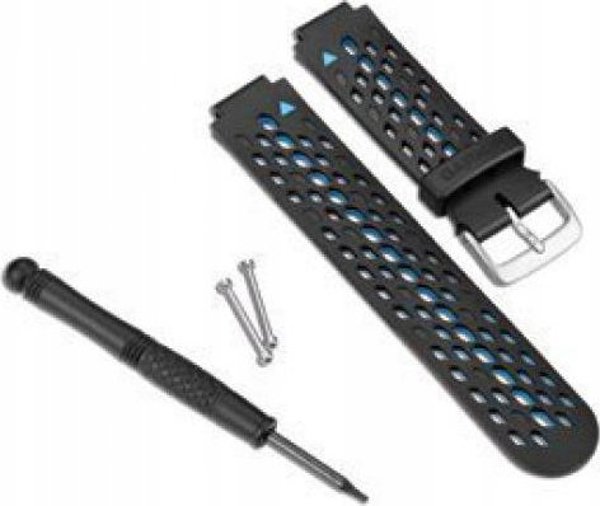 Garmin Ανταλλακτικό Λουράκι Ρολογιού για Forerunner 220, 620 & 630 - Μαύρο/Μπλε - Original (010-11251-28)