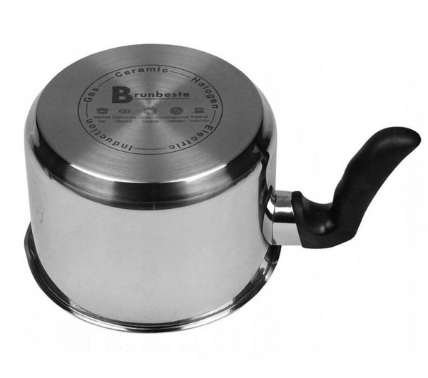 ΑΝΟΞΕΙΔΩΤΗ ΚΑΤΣΑΡΟΛΑ ΓΙΑ ΓΑΛΑ 1.0L BRUNBESTE BB-2197
