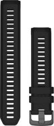 Garmin Λουράκι σιλικόνης για τον καρπό - σειρά Instinct 2 (μαύρο / γραφίτης πόρπη) (010-13105-06)