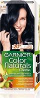 Garnier Color Naturals Βαφή Μαλλιών 1.10 Γρανιτένιο Μαύρο, Μόνιμη Κάλυψη Λευκών με Έλαια
