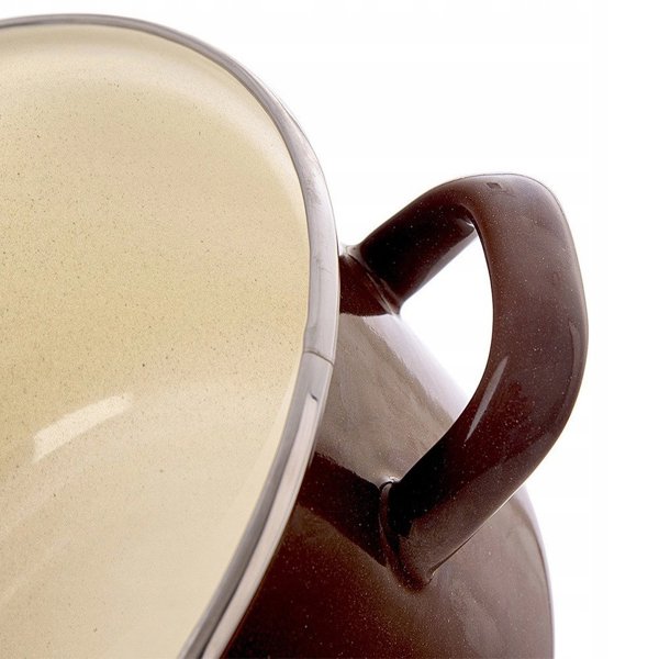 Εμαγιέ κατσαρόλα BROWN 14 cm, 600 ml