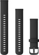 Ιμάντας καρπού σιλικόνης Garmin Quick Release 18 (Μαύρη / Γκρι αγκράφα) (010-12932-01) 9920469 753759229856