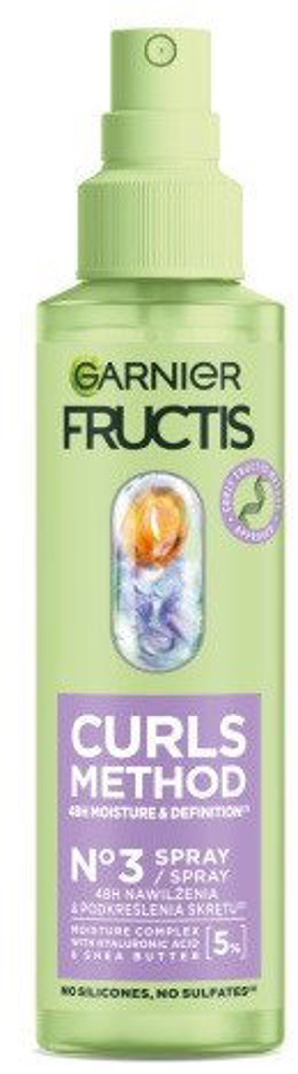 GARNIER_Fructis Curls Μέθοδος ενυδάτωσης και ανανέωσης για μπούκλες σπρέι 150ml