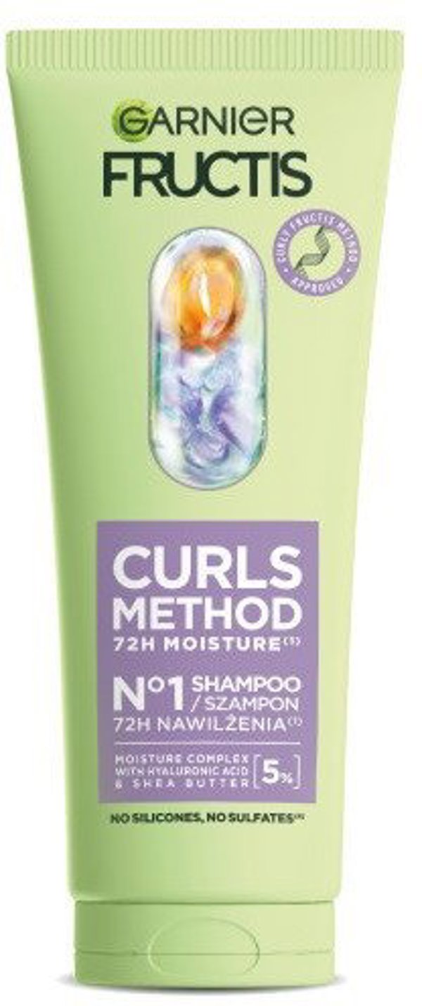 GARNIER_Fructis Curls Method ενυδατικό σαμπουάν για σγουρά και κυματιστά μαλλιά 200ml