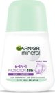 Garnier GARNIER_6in1 Προστασία 48ωρη για το Δέρμα και τα Ρούχα Roll-On αποσμητικό με μπίλια Floral Fresh 50ml
