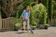 GARDENA EasyWeed 1800/18V P4A ασύρματη βούρτσα αρμών, αφαίρεση ζιζανίων (γκρι/τυρκουάζ, μπαταρία Li-Ion 2.0Ah P4A, POWER FOR ALL ALLIANCE)