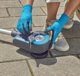GARDENA EasyWeed 1800/18V P4A ασύρματη βούρτσα αρμών, αφαίρεση ζιζανίων (γκρι/τυρκουάζ, μπαταρία Li-Ion 2.0Ah P4A, POWER FOR ALL ALLIANCE)