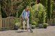 GARDENA EasyWeed 1800/18V P4A ασύρματη βούρτσα αρμών, αφαίρεση ζιζανίων (γκρι/τυρκουάζ, μπαταρία Li-Ion 2.0Ah P4A, POWER FOR ALL ALLIANCE)