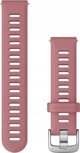 Ιμάντας καρπού σιλικόνης Garmin Quick Release 18 (ανοιχτό ροζ/ασημί αγκράφα) (010-11251-3H) 11717200 753759298296