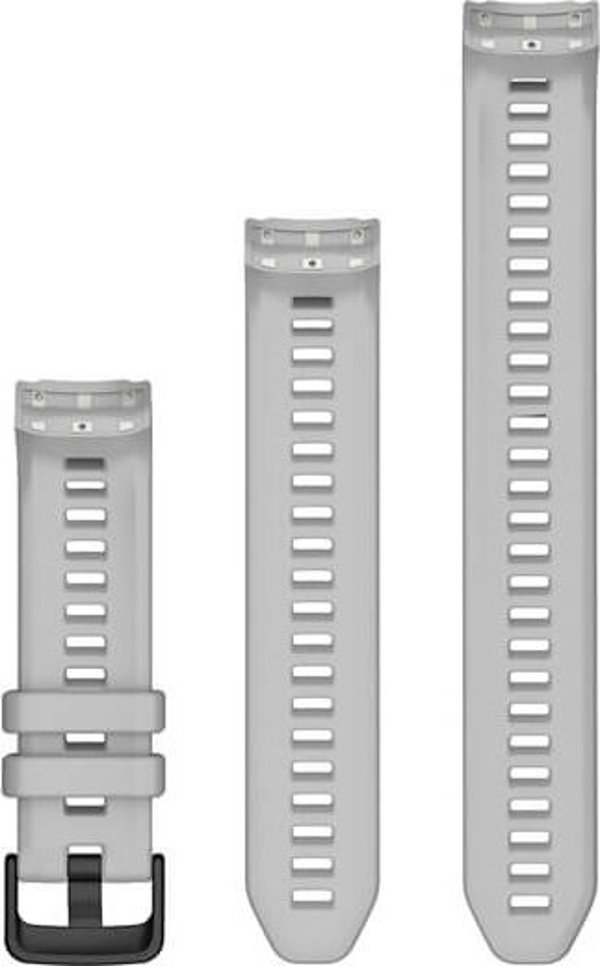 Garmin Λουράκι σιλικόνης για τον καρπό - σειρά Instinct 2S (ομιχλώδες γκρι / μαύρη αγκράφα) (010-13104-01)