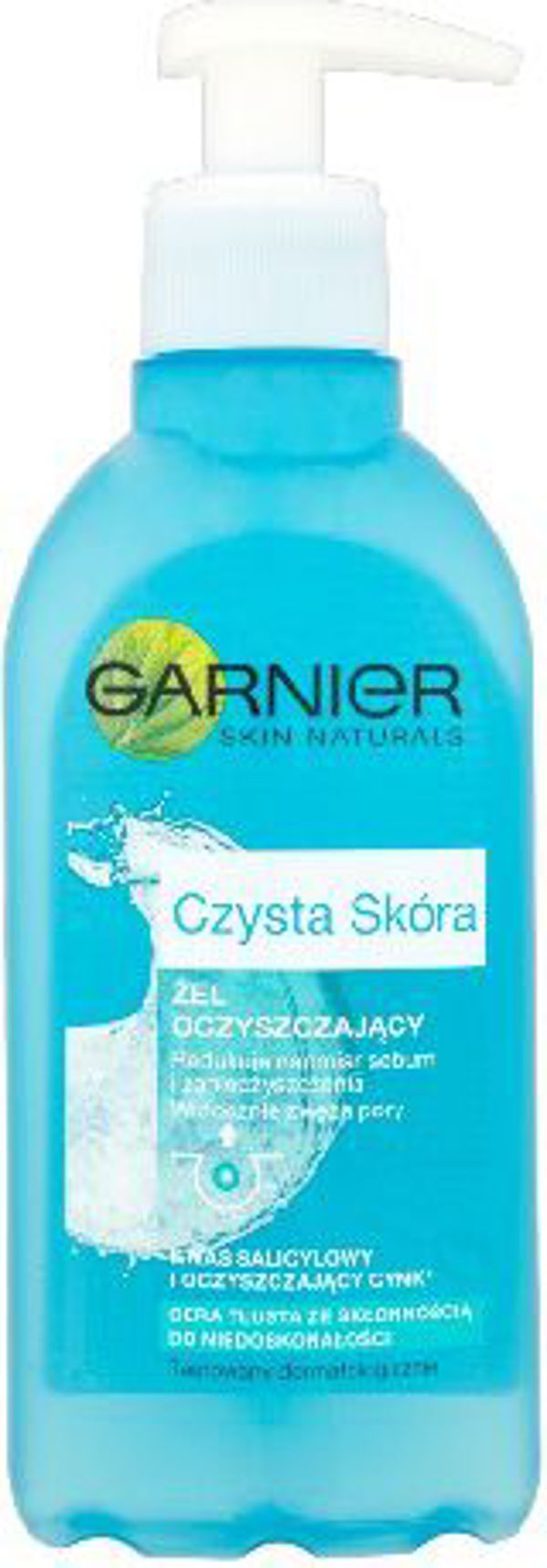Garnier Καθαρό Δέρμα Τζελ προσώπου με αντλία 200ml