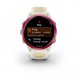 Garmin Forerunner® 570 - 42mm, Raspberry Aluminium με Διάφανο Λουράκι Bone/Mango
