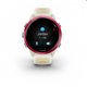 Garmin Forerunner® 570 - 42mm, Raspberry Aluminium με Διάφανο Λουράκι Bone/Mango