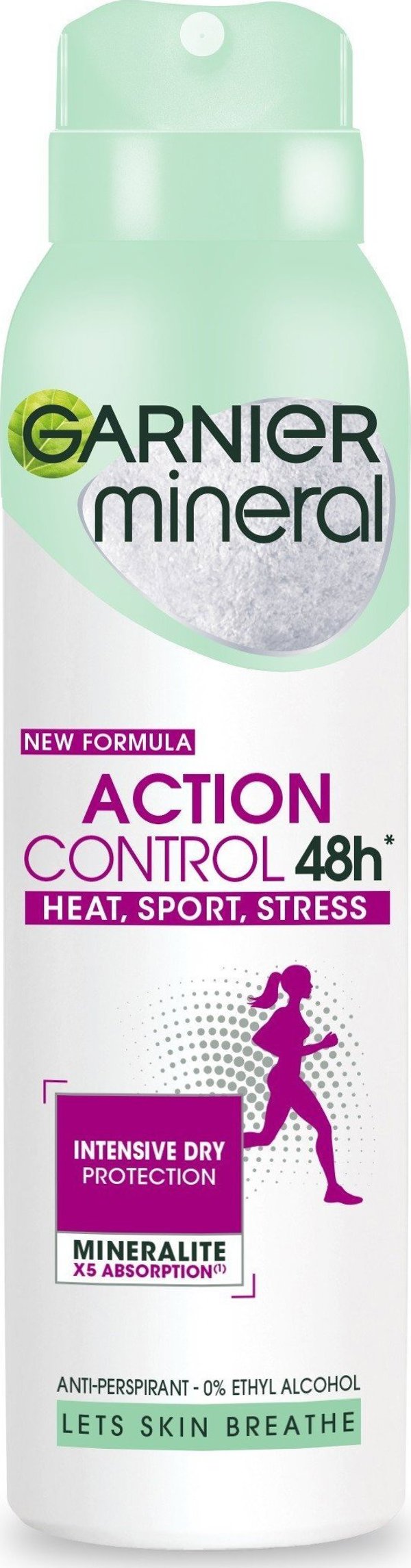 Garnier GARNIER_Έλεγχος Δράσης 48ωρο Άγχος Γυναικείο DEO σπρέι 150ml