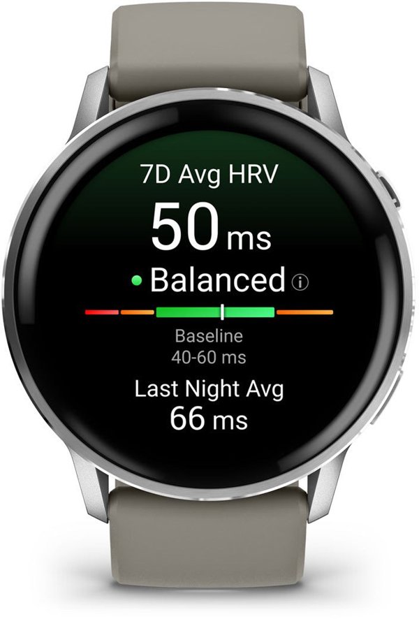 Garmin Venu 4 Έξυπνο ρολόι 45mm μαύρο/ασημί