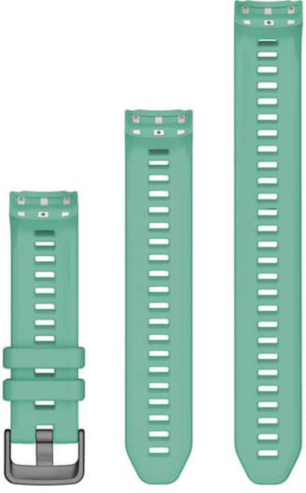Garmin Silicone Wrist Strap - Instinct 2S Series (Τυρκουάζ / Γκρι αγκράφα) (010-13104-02) 10330990 753759279004