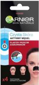 Garnier Skin Naturals Ταινίες Καθαρισμού για Μαύρα Στίγματα με Ενεργό Άνθρακα, για Μύτη, Μέτωπο & Πηγούνι, 4 Τεμάχια