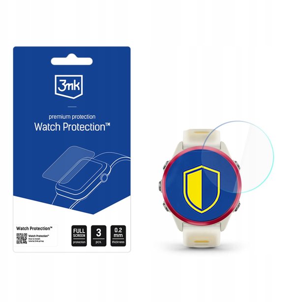 3MK Προστατευτικό Οθόνης ARC για Garmin Forerunner 570 (42mm) - Διαφανές